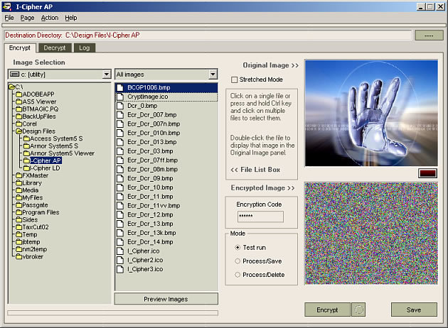 I-Cipher AP Screenshot